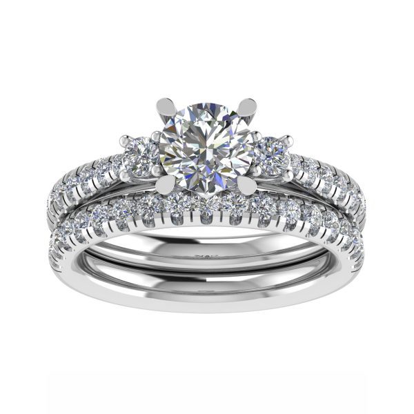 Maeve Natural Round Diamond Vintage Ring