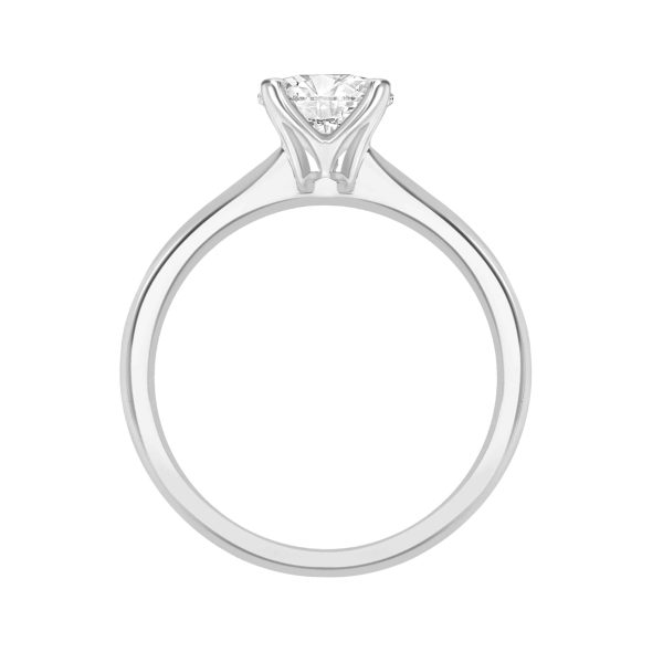 10ct Round Brilliant Cut Diamond Engagement Ring - Lab Grown Diamond