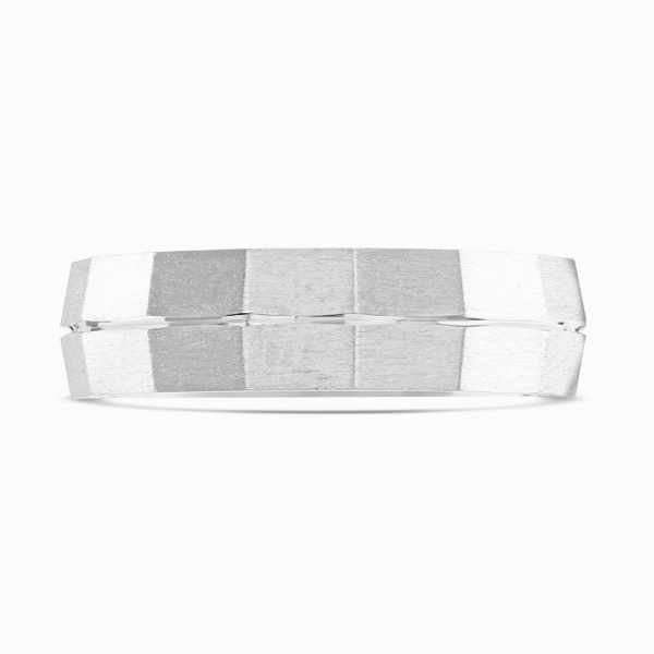 Axel Gents Patterned Wedding Ring