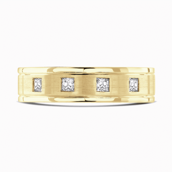 Carlos Gents Diamond Wedding Band