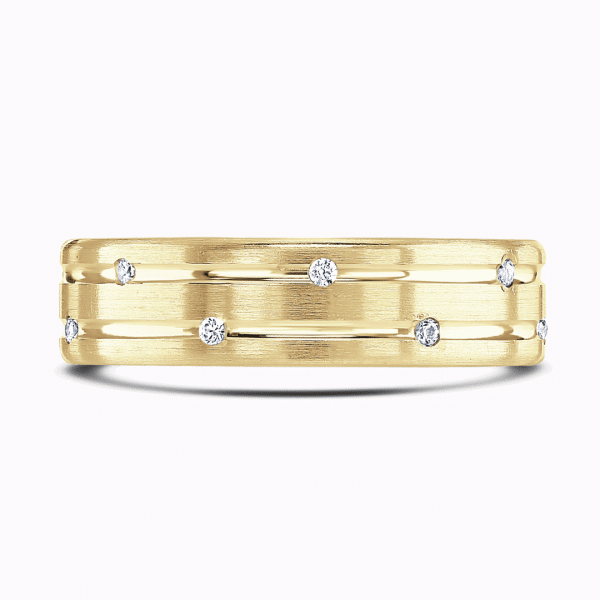 Finn Gents Diamond Wedding Band