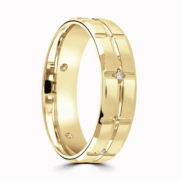 Liam Gents Diamond Wedding Ring