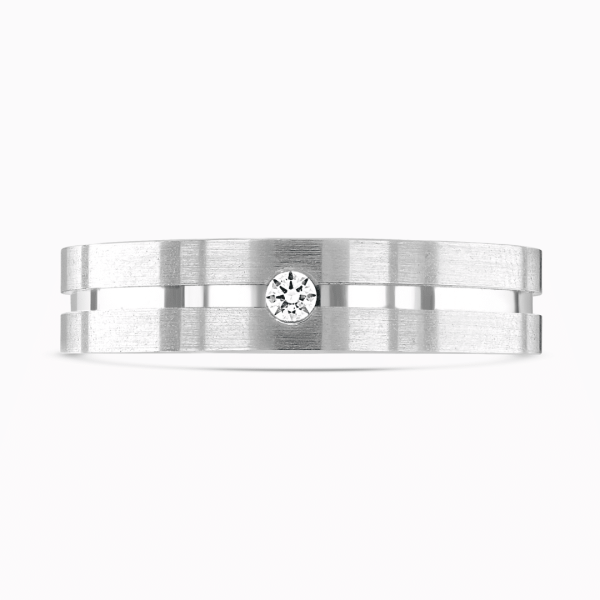 Oliver Gents Diamond Wedding Band