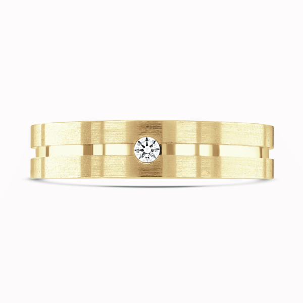 Oliver Gents Diamond Wedding Band