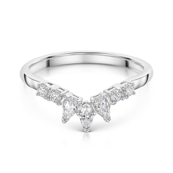 Diana Tiara Diamond Wedding Ring