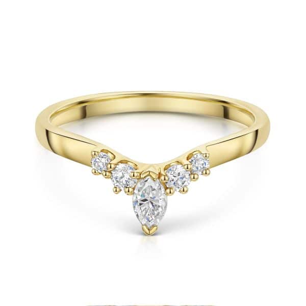 Beatrice Tiara Diamond Wedding Ring