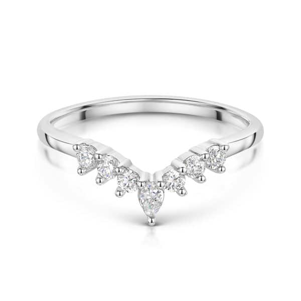 Ingrid Tiara Diamond Wedding Ring